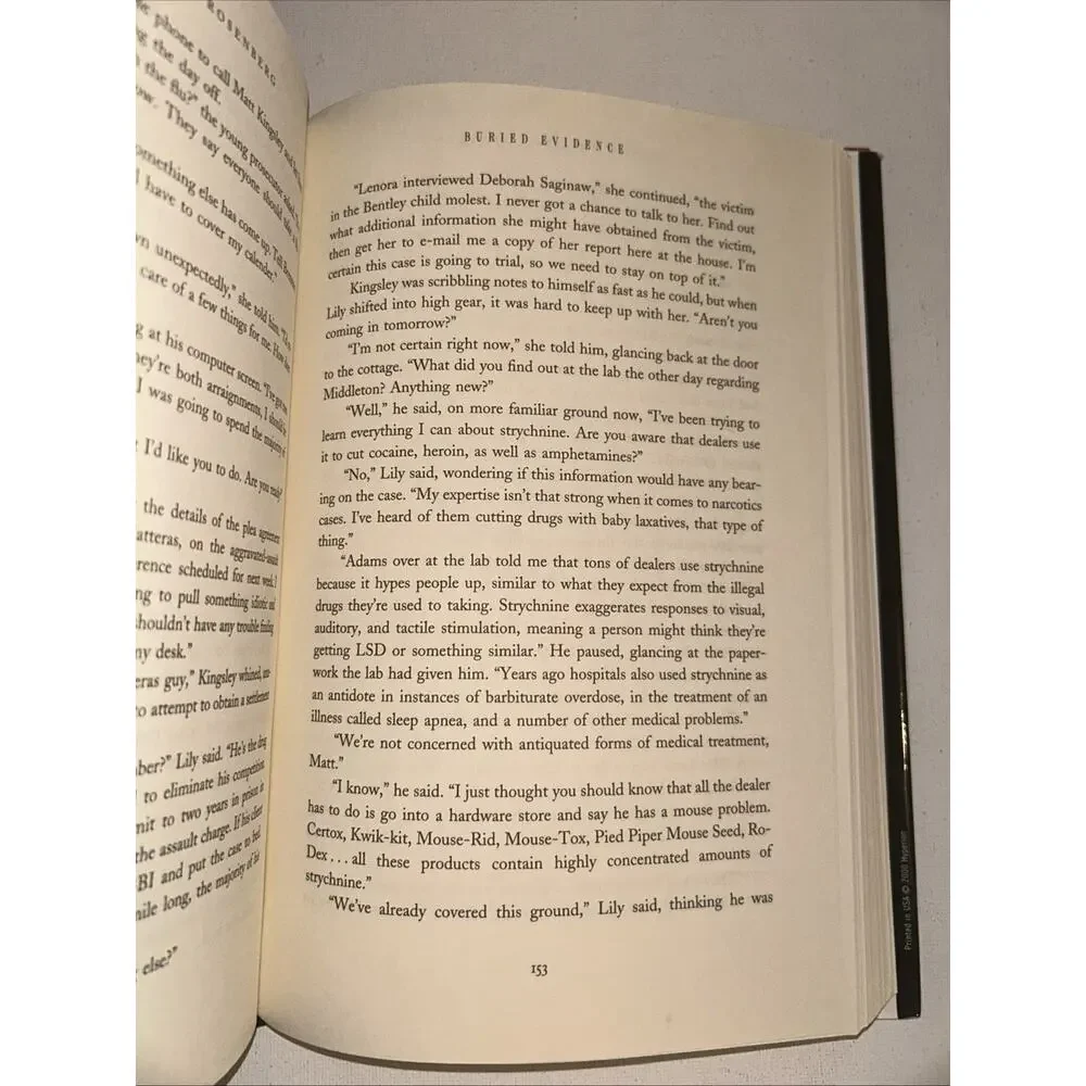 Buried Evidence by Nancy Taylor (2000, Hardcover)